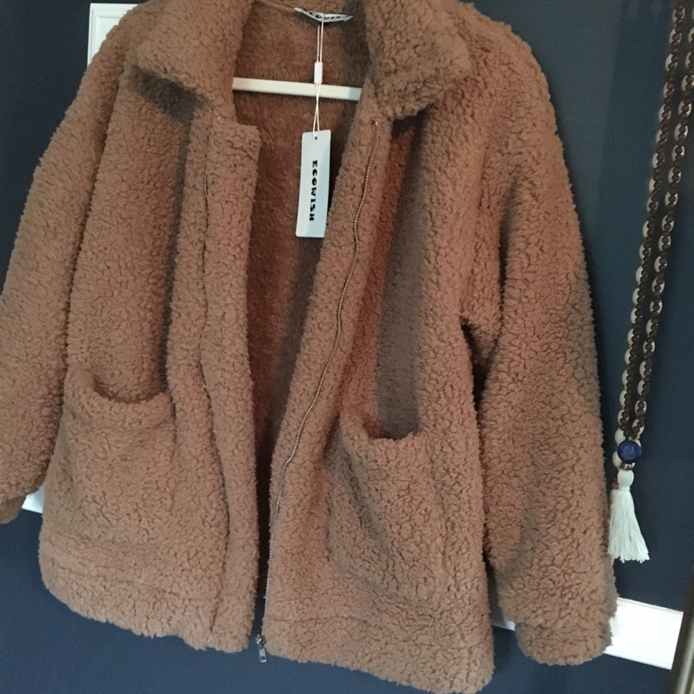 NWT teddy bear coat / jacket